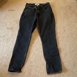 Abercrombie & Fitch Black Cross Over Jeans